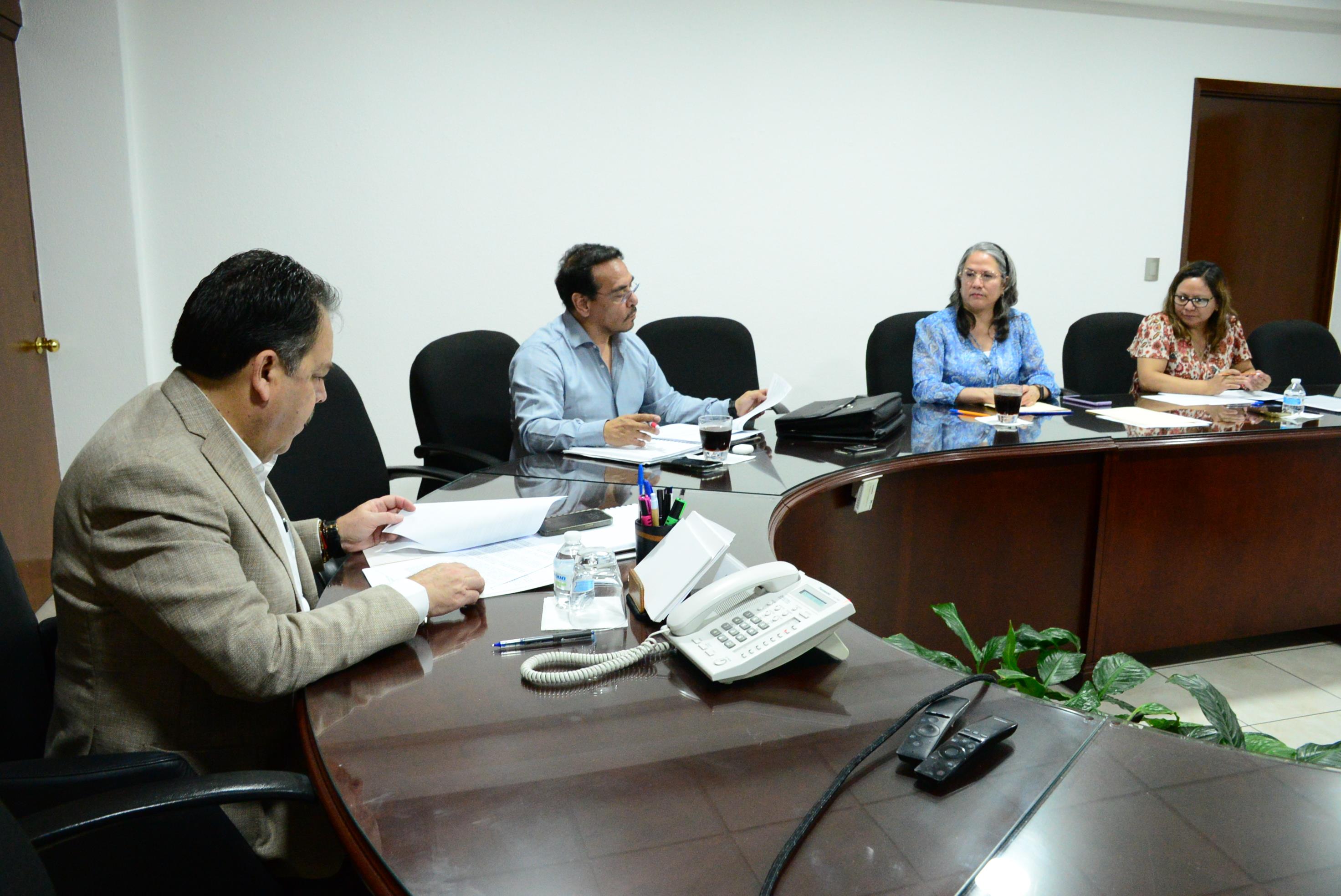 Reunión con integrantes del Comité Nacional Electoral del SNTISSSTE